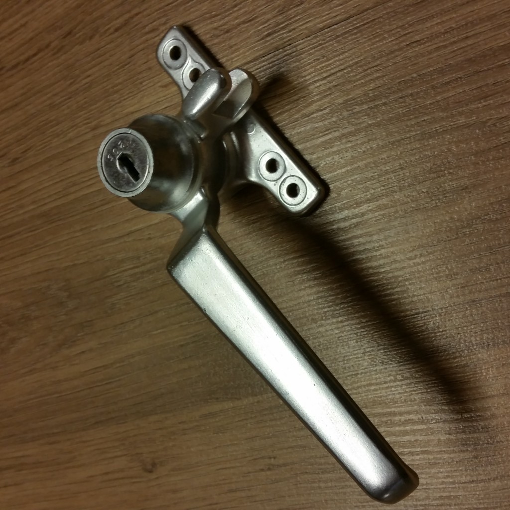 Metal Window Handle Type 1 Left Hand (HAN98A) King Solutions UK