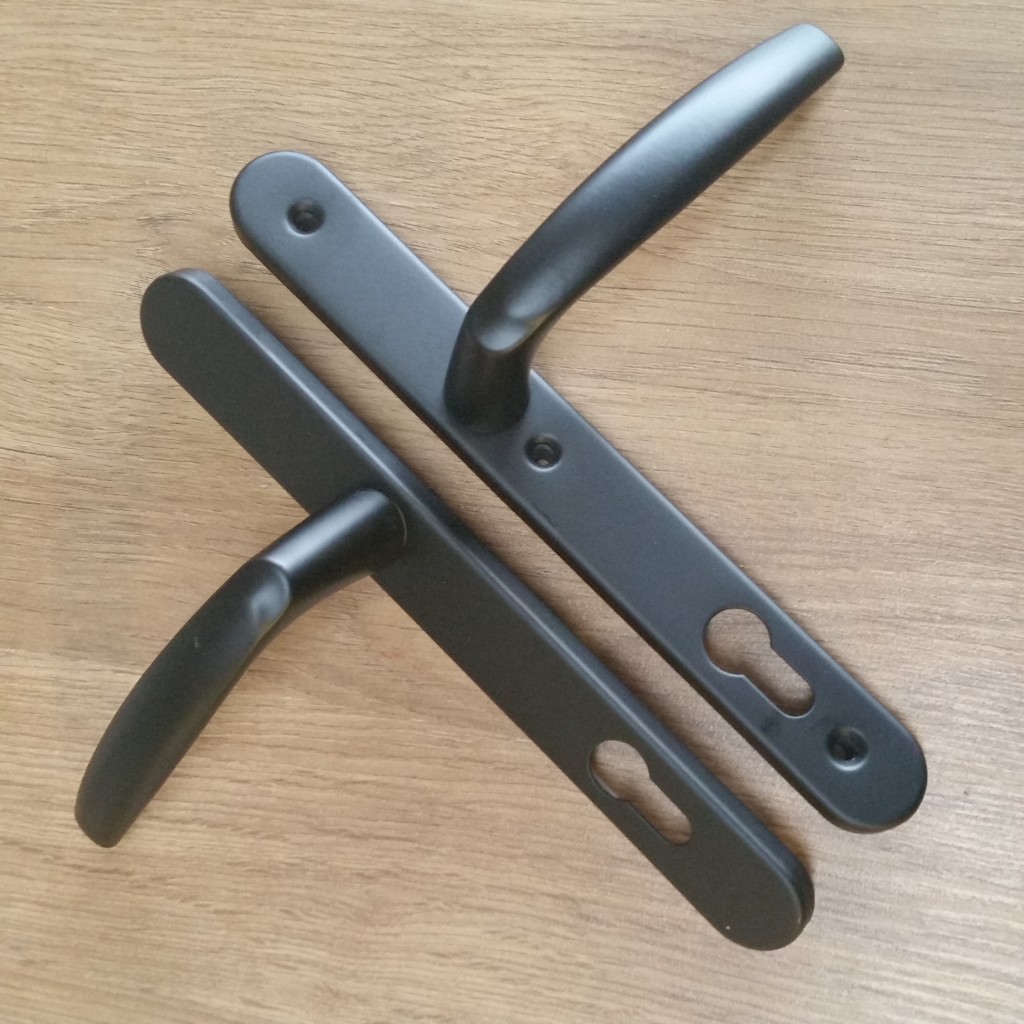 92mm L/Lever 3 Hole Fix 245mm Backplate (DH45) King Solutions UK Door Locks