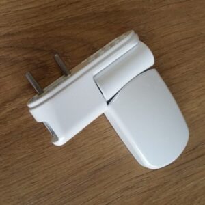 Mini Triad Flag Hinge White (HIN14w)