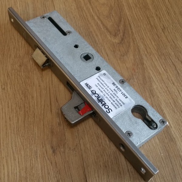 SOBINCO MORTICE LOCK 24MM URAIL FACEPLATE (MLS37) King Solutions UK