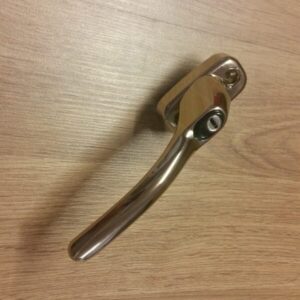 Qty x 5 Tilt & Turn Handles Brass (promo214)