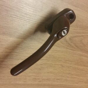 Qty x 5 Tilt & Turn Handles Brown (promo213)
