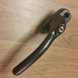 Qty x 5 Tilt & Turn Handles Black Antique (promo215)