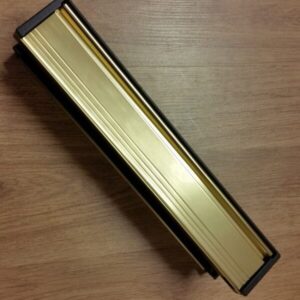Gold 12" Slimline letterbox (lb12slgos)