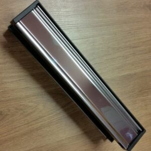Chrome 12" Slimline letterbox (lb12slchos)