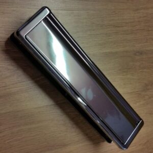 Chrome 12" Numail Heavy Duty letterbox (lb12nuc)