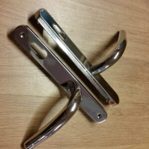 Chrome Nanocoast Handles 92mm L/Lever Long Backplate(clh92lll)