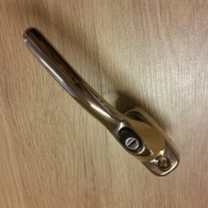 Tilt & Turn Handle - Brass 30mm Spindle (HAN26h)