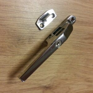 Timber Window Handle -Chrome (HAN41B)
