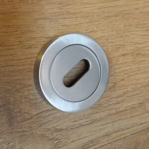Key Escutcheon Satin Chrome (Z290b)