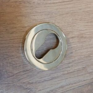 Euro Escutcheon Brass(Z290d)