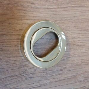 Oval Escutcheon Brass (Z290g)