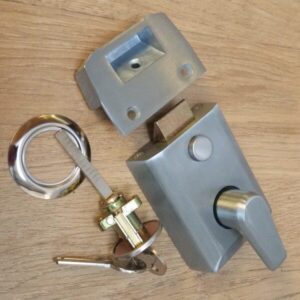 Silver Nightlatch 60mm (nlp014c)