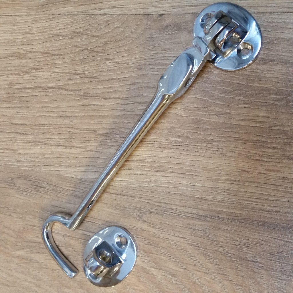 Cabin Hook 6″ Chrome(ADS01d) King Solutions UK Door Locks