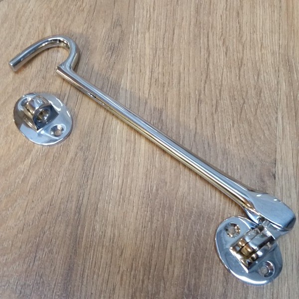 Cabin Hook 8″ Chrome (ADS01f) King Solutions UK Door Locks