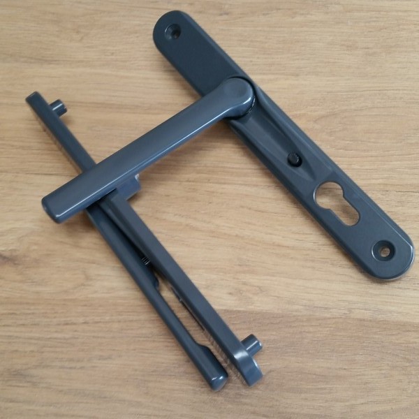 Bifold/Shutter 92mm L/Lever Folding Handle L/H Anthracite Grey(bfs92lag