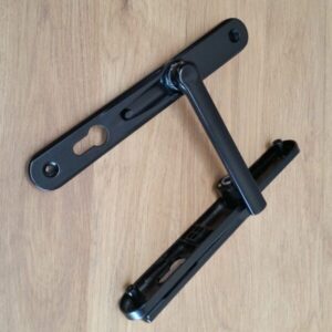 Bifold/Shutter 92mm L/Lever Folding Handle R/H Black(bfs92rb)