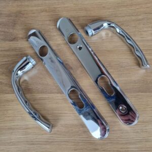 92mm Chrome Quickfit Lever/Lever Handles x 10 pairs (promodh8)