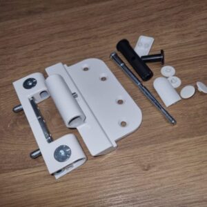 Composite Door Hinge White - TYPE X (acp1x)
