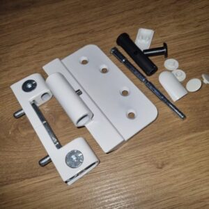 Composite Door Hinge White - TYPE Y (acp1y)