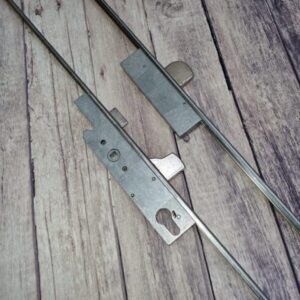 Sobinco Latch 3XDropbolt-Key Wind Up - 22mm U Rail faceplate- 30mm Backset (sobin6)