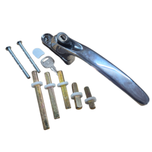 Chrome Inline Locking -  (inc 5 x Spindles) (Han40ci)