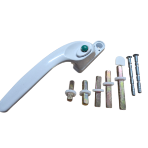 White Left Hand Egress -  (inc 5 x Spindles) (Han40wle)