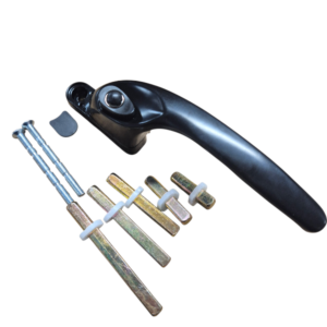 Black Right Hand Non Locking -  (inc 5 x Spindles) (Han40brn)