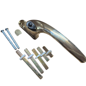 Brass Right Hand Non Locking -  (inc 5 x Spindles) (Han40grn)