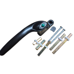 Black Left Hand Egress -  (inc 5 x Spindles) (Han40ble)