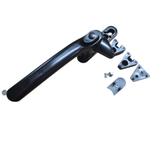 Universal Cockspur Handle Mk2 - Black Left hand (UCSBnL2)