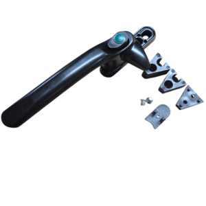 Universal Cockspur Handle Mk2 - Black Left hand (UCSBnL2e)